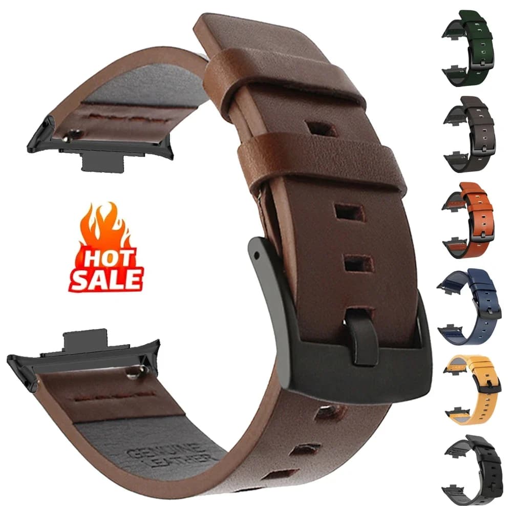 Band Leather Bracelet for Redmi Watch 4/5 Wrist Strap for Xiaomi Mi Band 8 pro/9 pro watchband Smart Watch Sport Strap Accessory