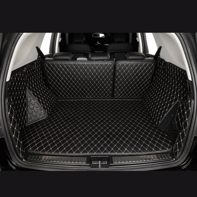 Durable custom leather colored car trunk for interior parts Mercedes Benz Classe E S212 car mat accessories
