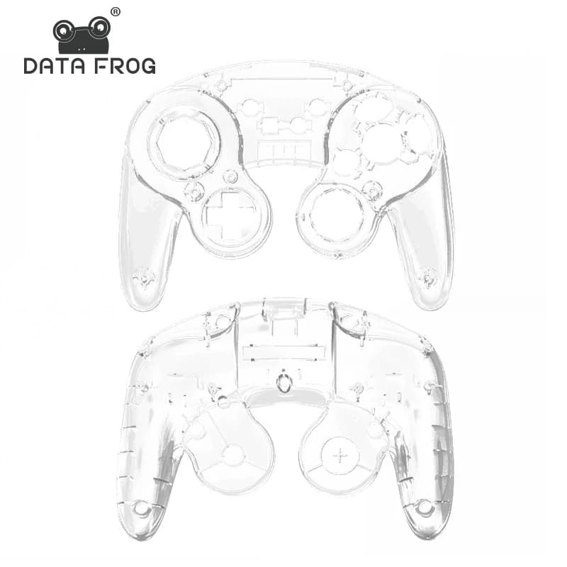 DATA FROG Case Compatible Gamecube GC Controller Replacement Protective Housing Cover Shell Accessories