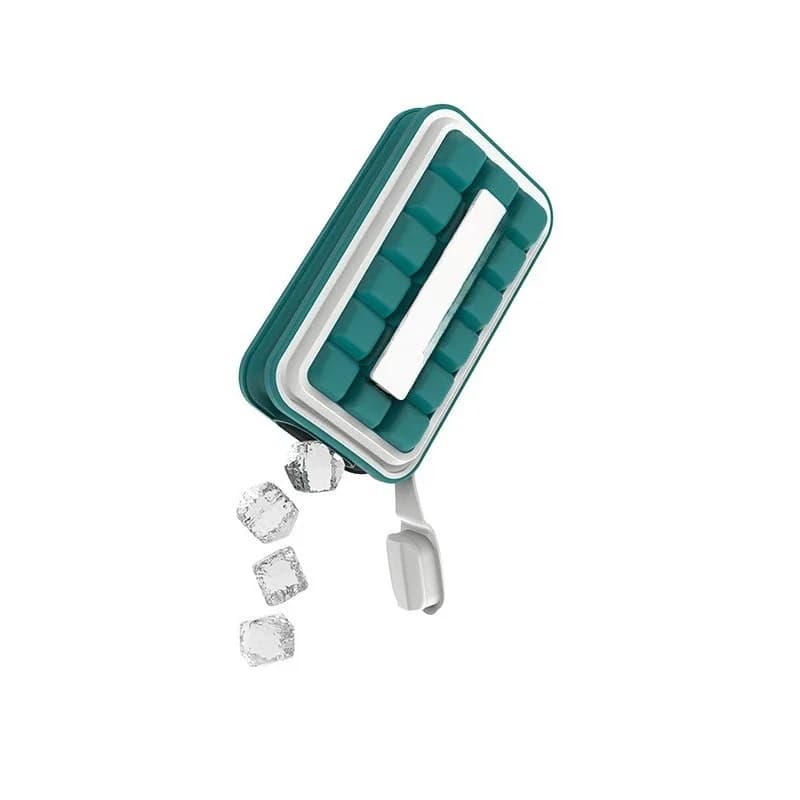 Stampo creativo per scatola di ghiaccio con griglia per ghiaccio, con coperchio, integratore alimentare creativo in silicone