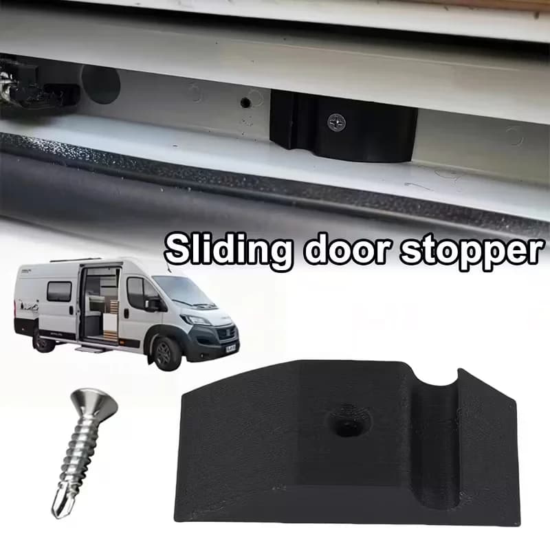 1Set Fermaporta scorrevole con funzione di salto per Ducato Boxer Jumper V. Leicht Accessori per porte per camper e roulotte