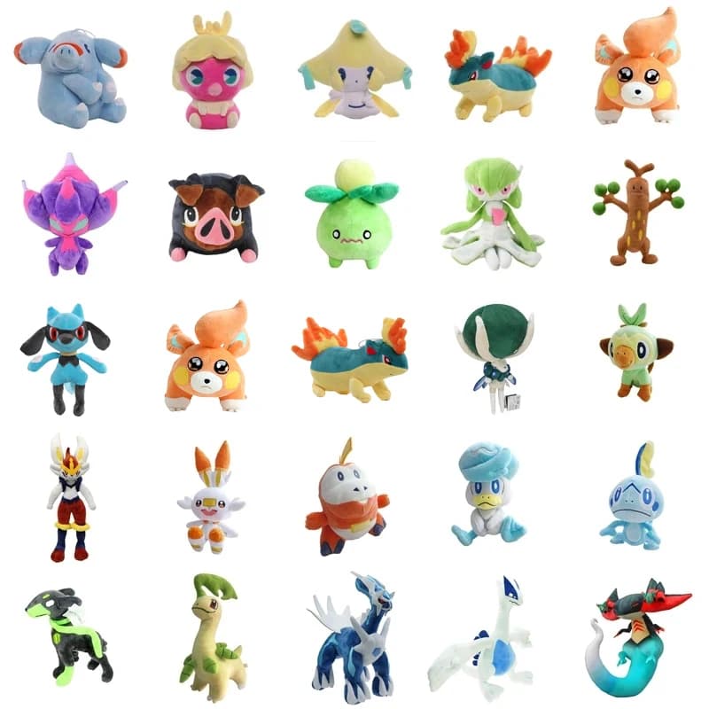 Pokemon Dragapult Jirachi Peluche Zygarde Peluche Gardevoir Poipole Cenerace Bambole di pezza Kawaii HobbyToys Regali squisiti