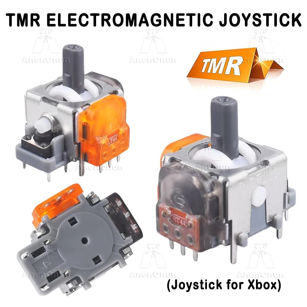 XBOX TMR Joystick elettromagnetico Stick di controllo di gioco ad alta precisione Nessuna deriva Modulo sensore analogico 3D Aggiornamento parti di ricambio