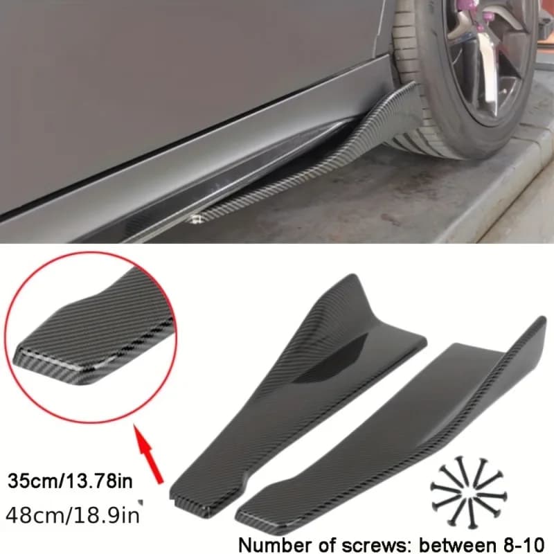 Diffusore universale, spoiler per paraurti auto, labbro posteriore, ricambi auto, spoiler in fibra di carbonio