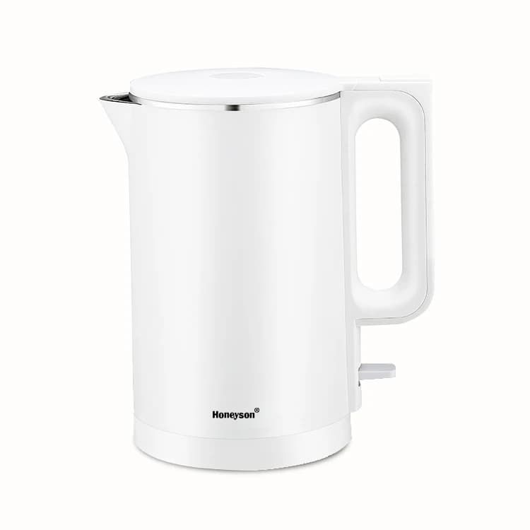 1.8L Double Wall Stainless Steel Electric Kettle with Temperature Control for Home and Hotel Use