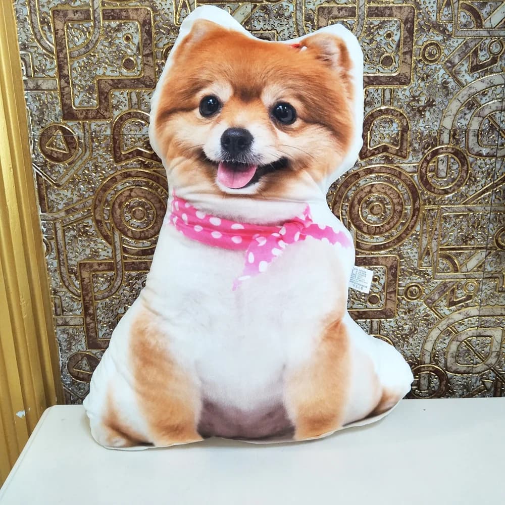 Children Plush Stuffed Toy Dog Pillow 3D Hiromi Husky Kejibomei Gift