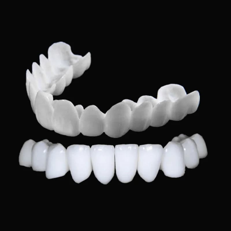 Last Snap on Smile Upper Dental Lower Tooth Cover Perfect Veneer Luminose Comfort Fit Flex Protesi Bretelle Tooth Whitening