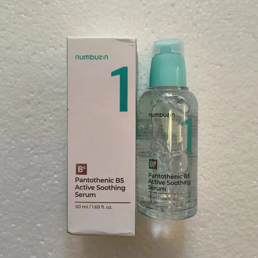 Siero Tonico Lenitivo all'Acido Pantotenico B5 50ml, Calma l'Irritazione, Rafforza la Barriera Cutanea, Anti-rughe, per Tutti i Tipi di Pelle, Cura Coreana