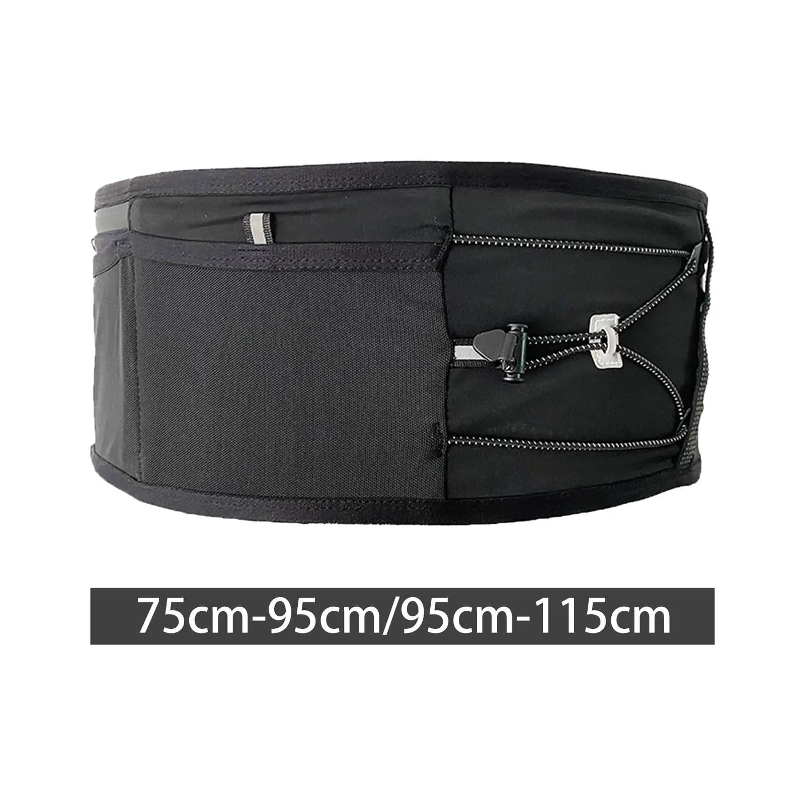 Women's and men's light adjustable racing belt, comfortable fit, fitness bag, gym, walks, travel, cycling
