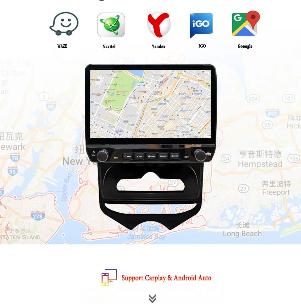 Android 14 8G Ram Autoradio Video Lettore DVD Navigazione GPS Per Hyundai ix20 2010 - 2019 Sistemi intelligenti per auto 4G Lte Wifi