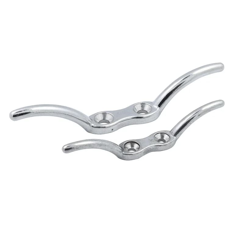 2 pezzi in acciaio inossidabile 316 tacchette per corda di ancoraggio 112mm 151mm accessori marini hardware per barche parti di tacchette per corda in acciaio inossidabile