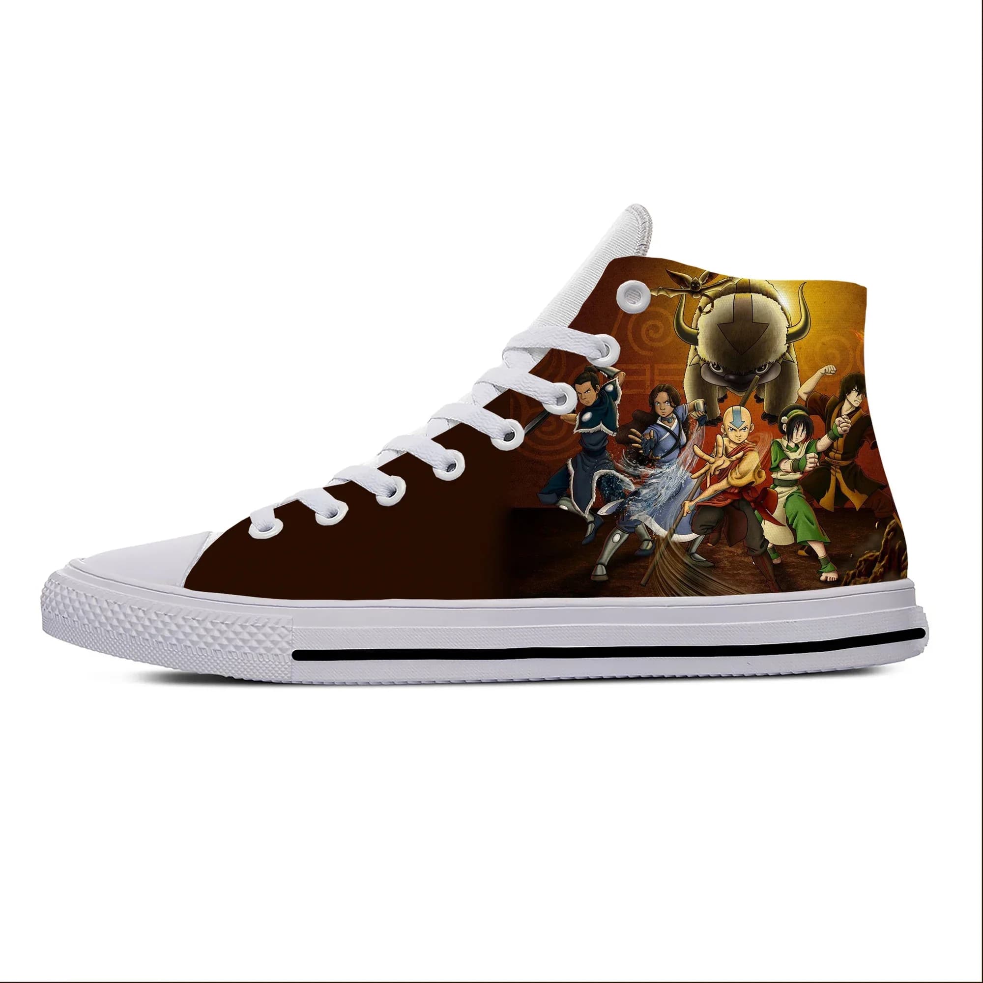 Scarpe Casual Anime Manga Avatar The Last Airbender, Sneakers Leggere e Traspiranti per Uomo e Donna