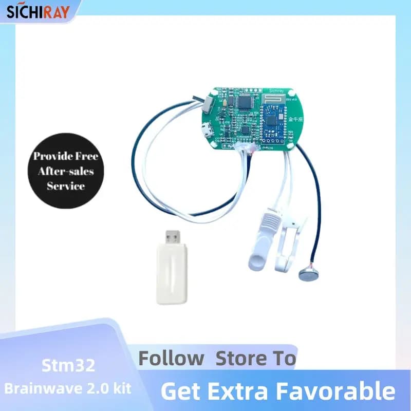 STM32 TGAM Module for Arduino Development Kit EEG Brainwave Sensor with TGAT1 providing SDK