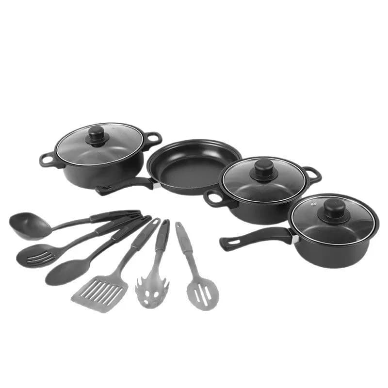 Set of non-stick and durable Maifanshi pots, multifunctional kitchen utensils, soup and milk pot, pan, for domestic use