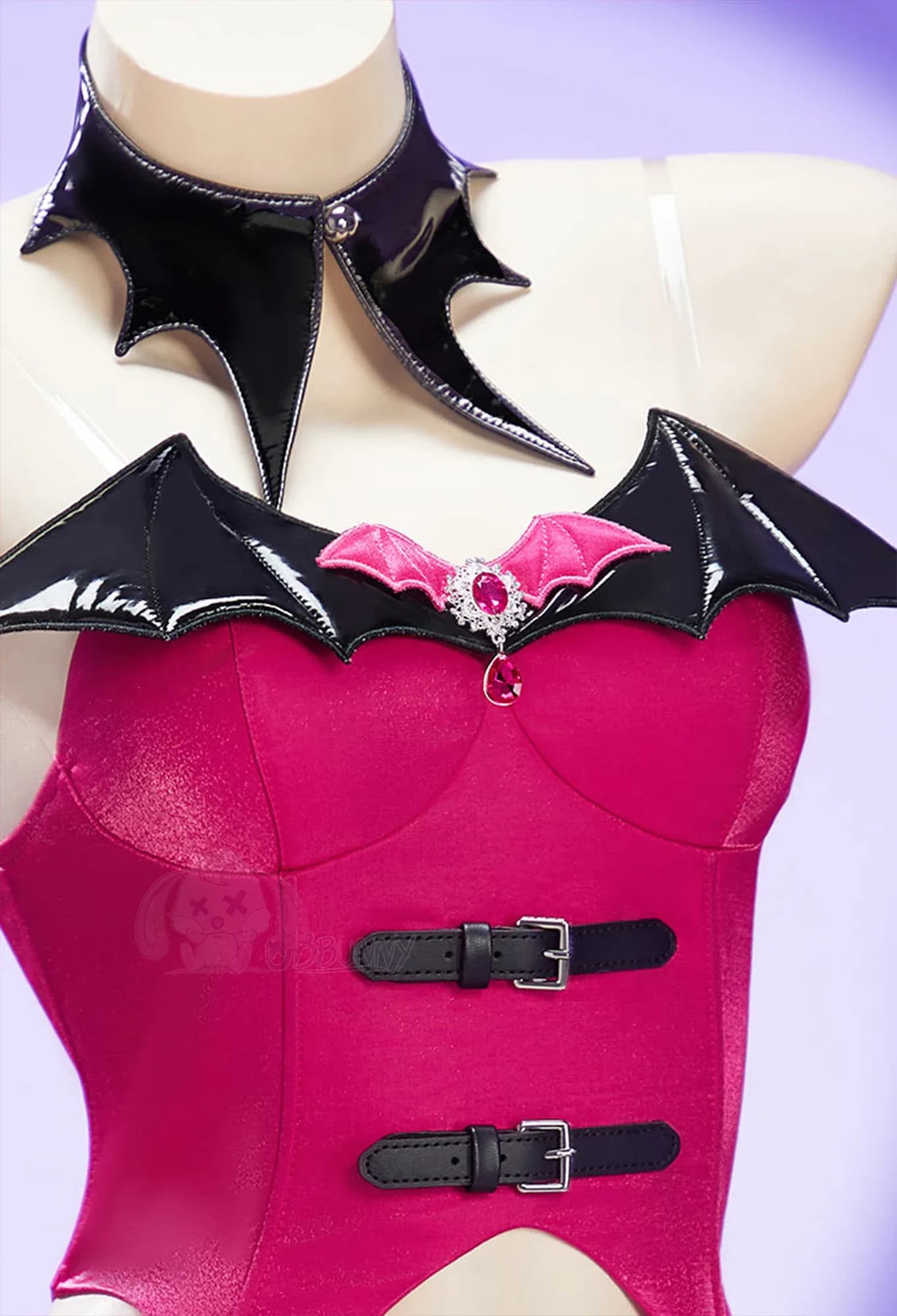 Halloween party fantasy uniforme vestito puntelli calzini spilla orecchini nuovo set Draculaura Monster Cos High Costume Cosplay Donna 2025
