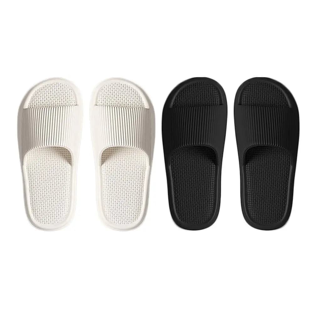 Pantofole con sandalo con fondo spesso Pantofole da interno ultra morbide e mute con tecnologia antiodore L'estate corre piccola consiglia le dimensioni verso l'alto