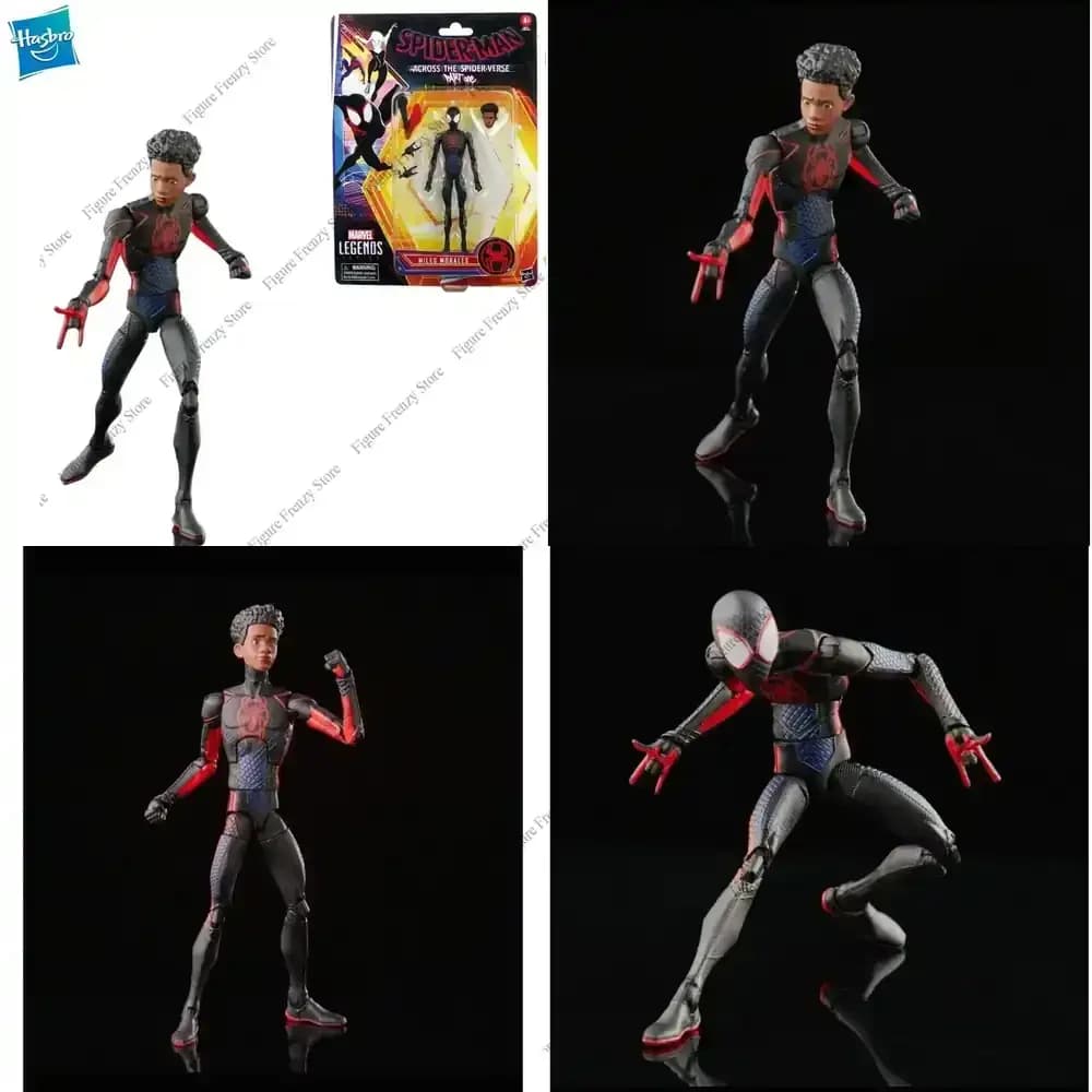 Offerta Speciale Nuova Action Figure Originale per la Serie Marvel Legends di Hasbro SPIDER-MAN ACROSS THE SPIDER-VERSE MILES