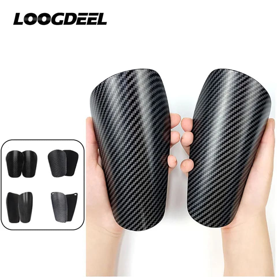 Loogdeel 1 Pair Soccer Shin Guards Pads Adults Youths Kids Football Shin Pads Leg Shinguards Sports Shank Board Protective Gear