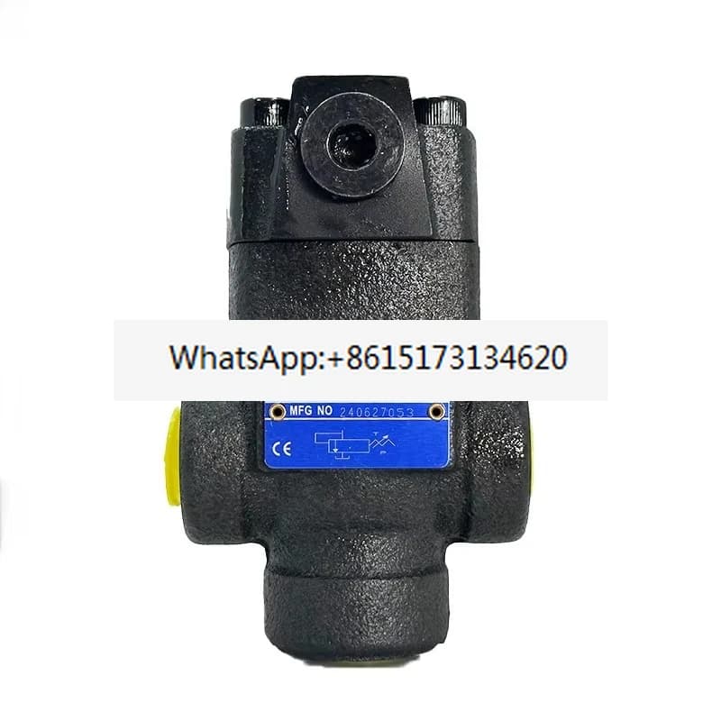 Valvola di controllo del flusso tubolare idraulico serie RV Modello RV-04T Valvola del sistema idraulico pilota RV-06T