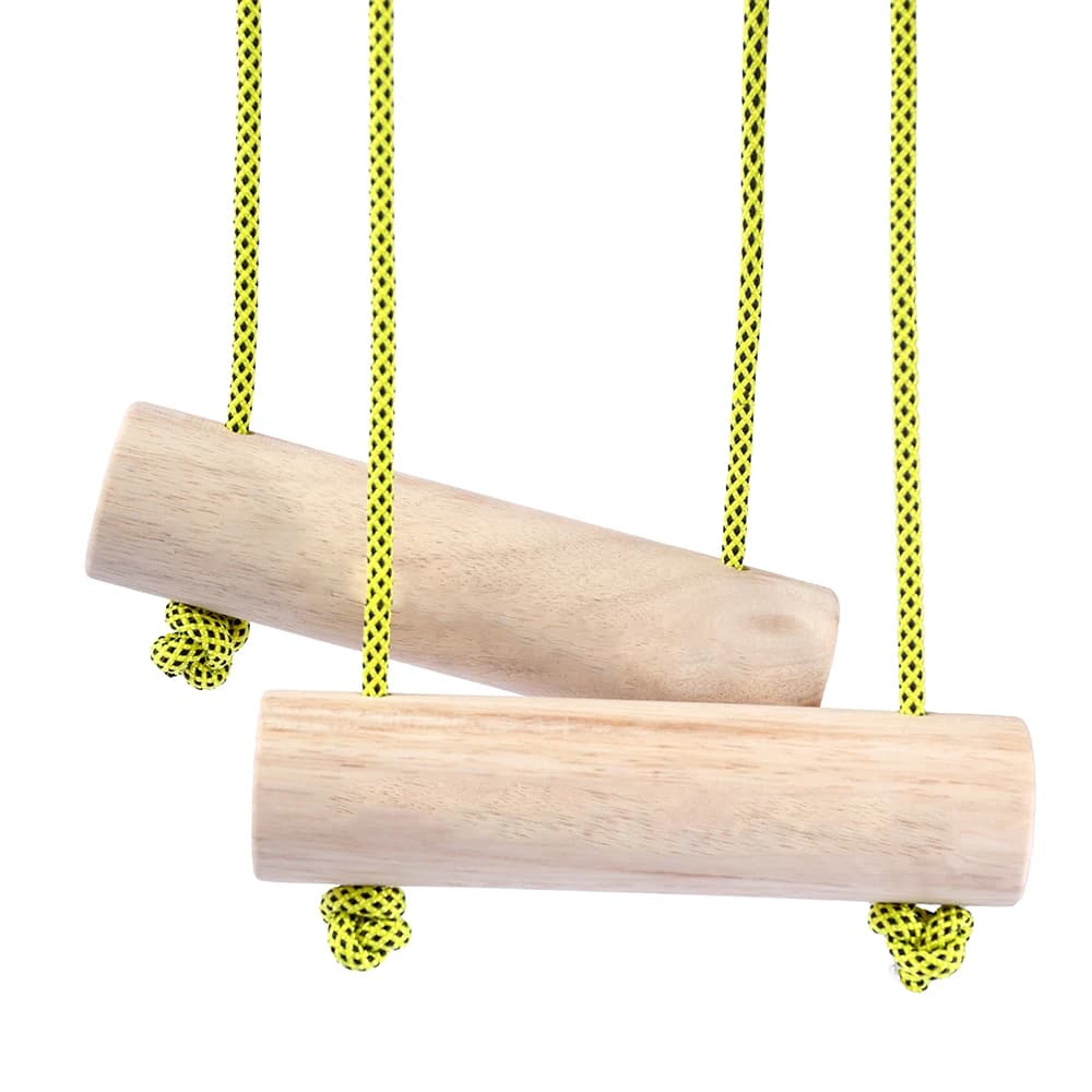 FANDAO Double Cylinder Wood Climbing on Rock Pull Up Bar Grip Strength Trainer For Braccio Dito Power Workout Gym equipment at Home