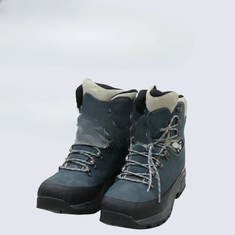 Outdoor hiking shoes Mountain rescue boots Waterproof, non-slip and wear-resistant high-top front lace-up hiking shoes