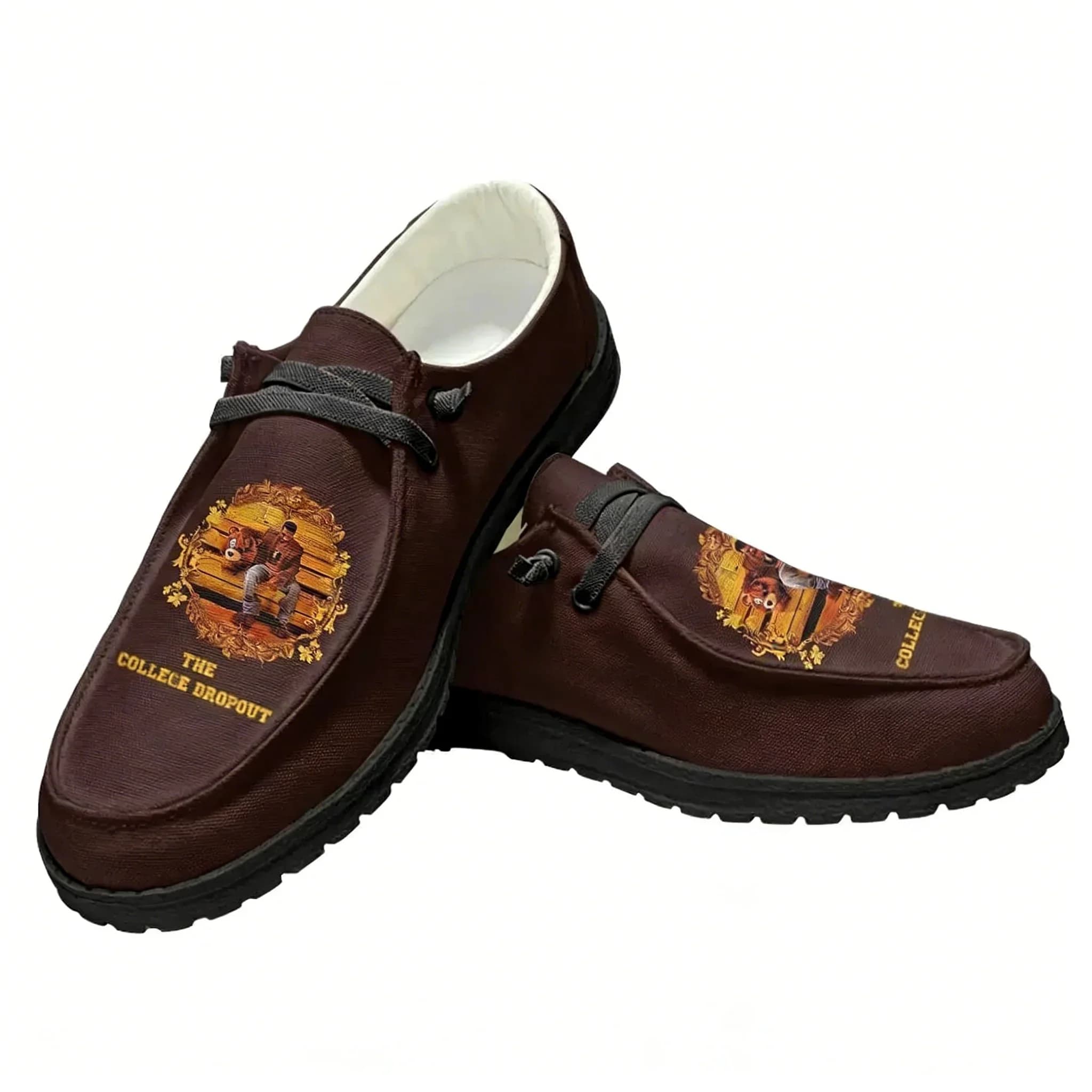 Scarpe Casual Kanye West, Calzature Leggere Traspiranti per Uomo e Donna, per Interni ed Esterni, Scarpe Personalizzate per Coppie