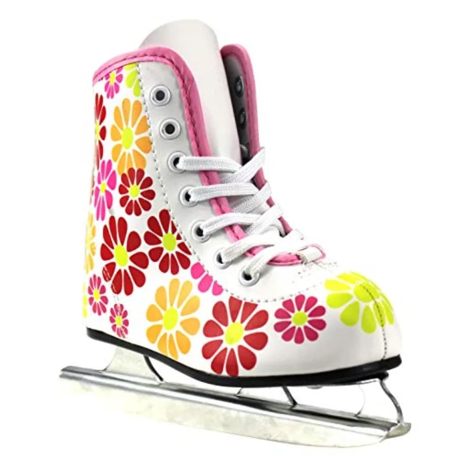 Scarpe da Pattinaggio su Ghiaccio American Athletic per Bambina Little Rocket Double Runner
