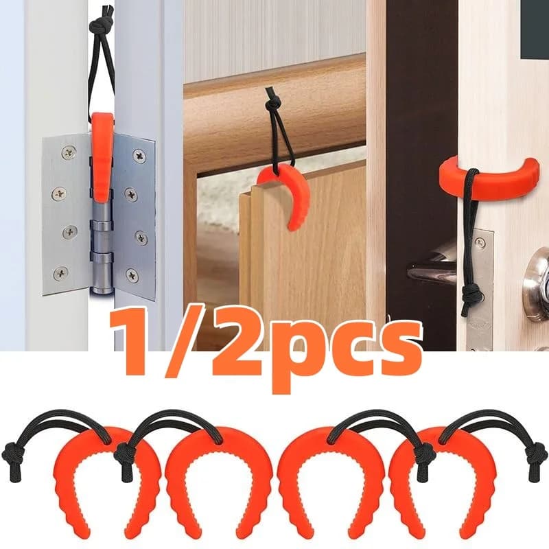 1/2pcs Emergency Door Wedge Law Enforcement Door Stopper Firefighters Door Jam For Emergency Services Gear Accessories
