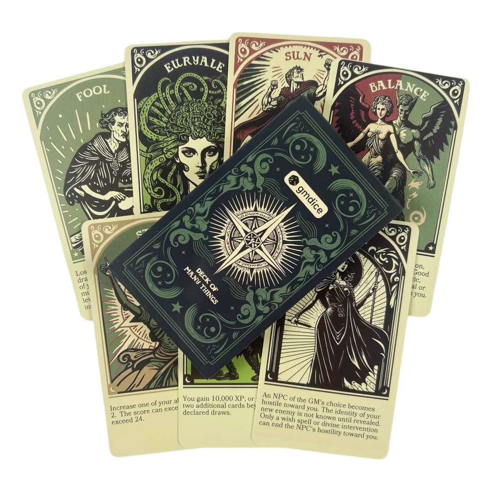 Mazzo di molte cose Carte Oracle A 22 Tarot English Divination Edition Mazzo Borad Games
