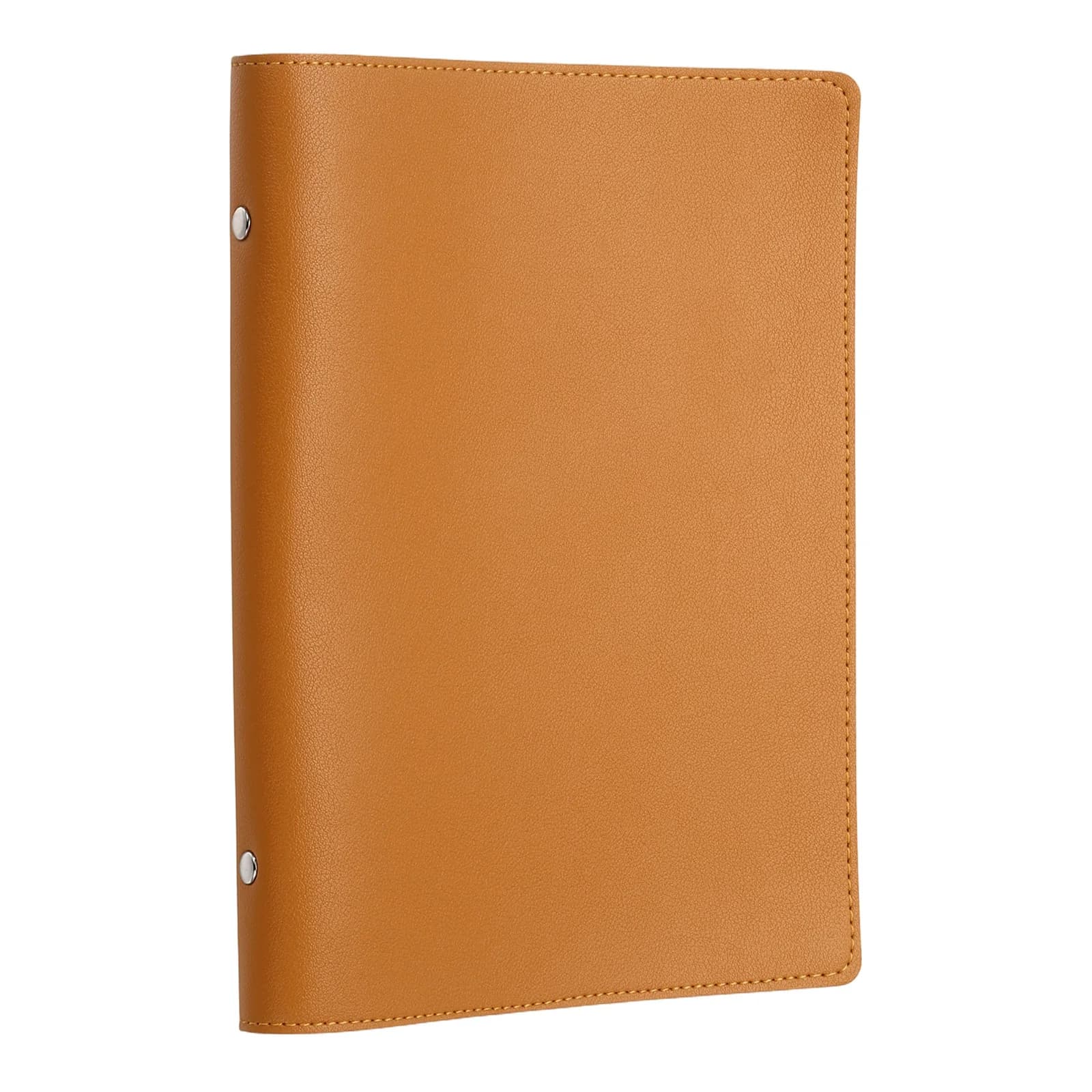 A4 A5 Leather Binder Journal Cover 8 Ring Refillable Binder Loose Leaf Notebook Protector No Paper for Work Meeting Notebook