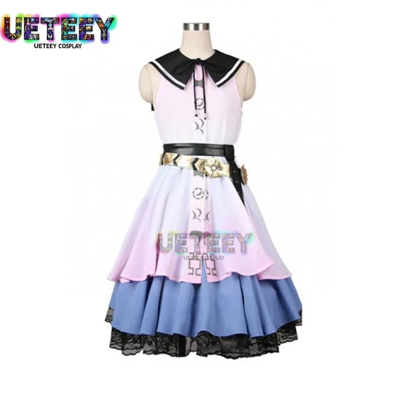 UETEEY Touhou Project Toyosatomimi No Miko Cosplay Costume Custom Made Halloween Anime Clothes