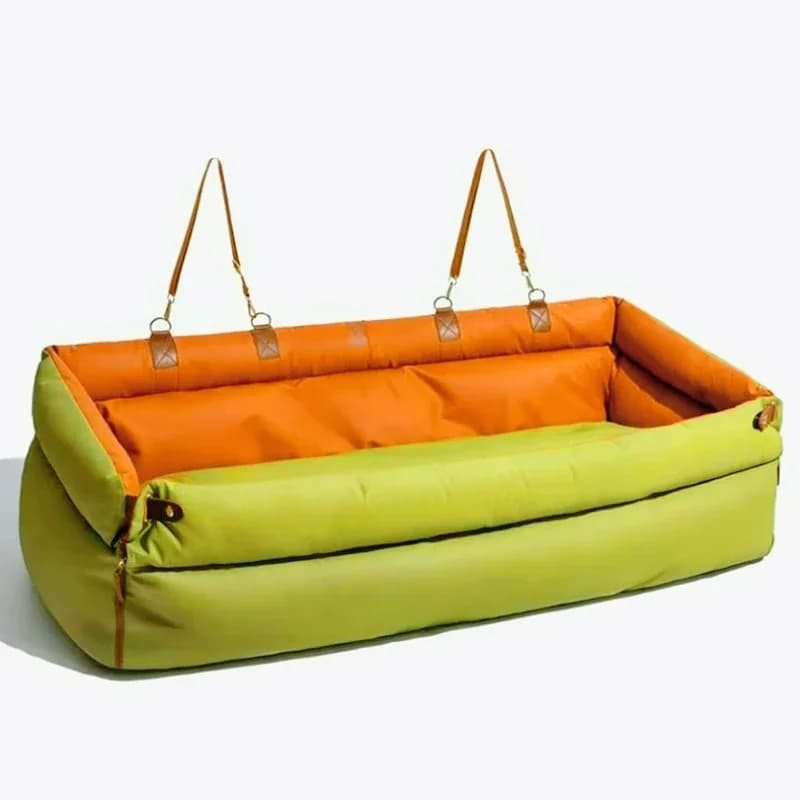 New luxury dog toilet chair, portable waterproof pet dog car seat, suitable for all seasons, removable dog travel cot