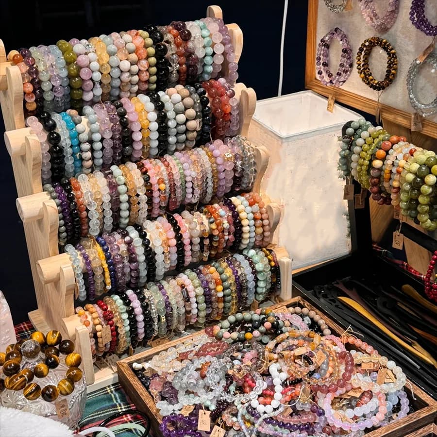 All solid wood crystal bracelet display frame bracelet frame watch jewelry hangers head rope jewelry frame