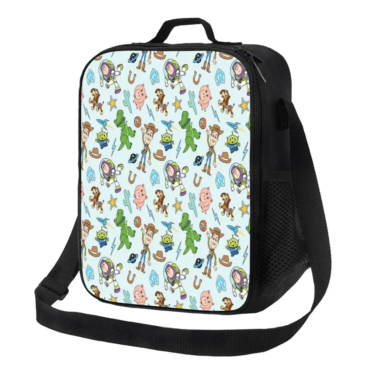 Borse Termiche Porta Pranzo Personalizzate con Temi Anime e Cartoni Animati, Multifunzione per Donne, Borsa Termica Isolante per Ufficio e Lavoro