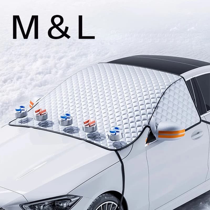 Parabrezza per auto Protezione per scudo da neve Protezione per finestrino anteriore Paralume impermeabile antigelo Suv Berlina Coperture antipolvere invernali Paralumi Vetro automatico