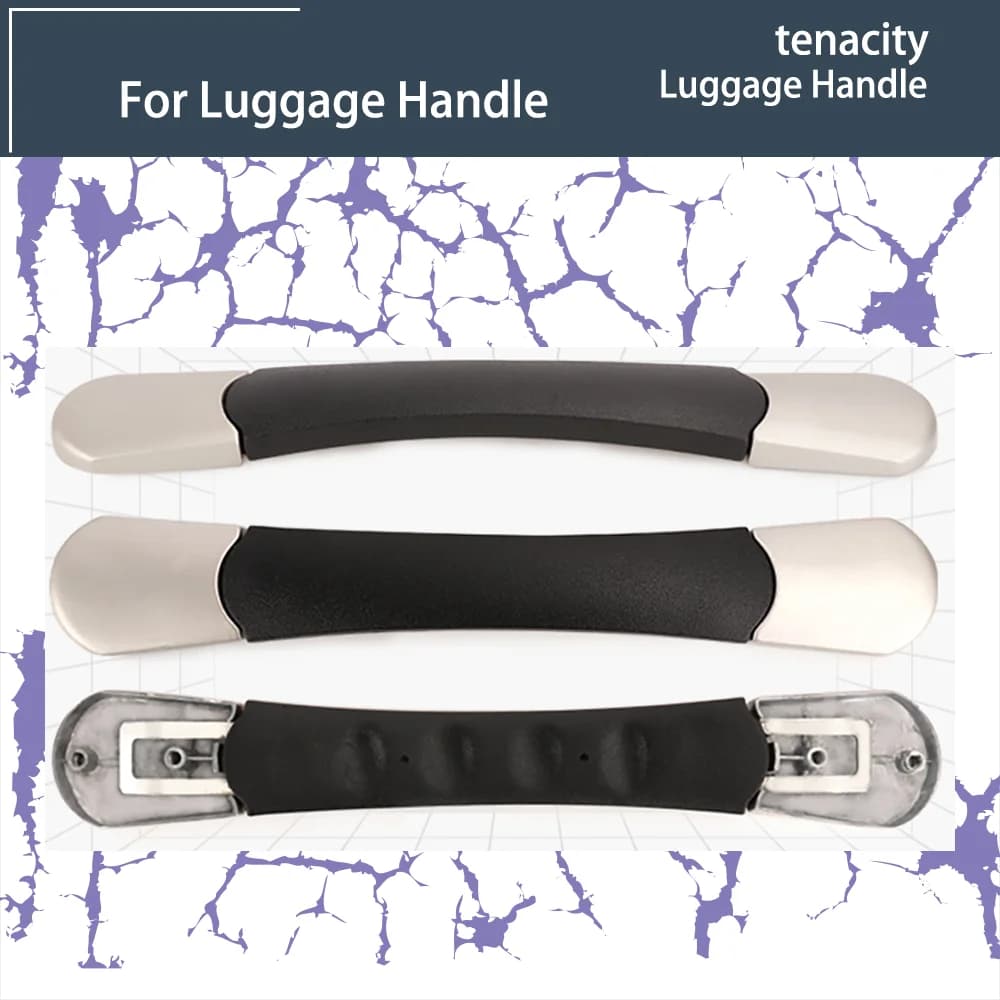 Lightweight Carbon Fiber Luggage Handle Upgrade Reducing Overall Bag Weight For Easy Luggage Handle Base Reinforcement Plate