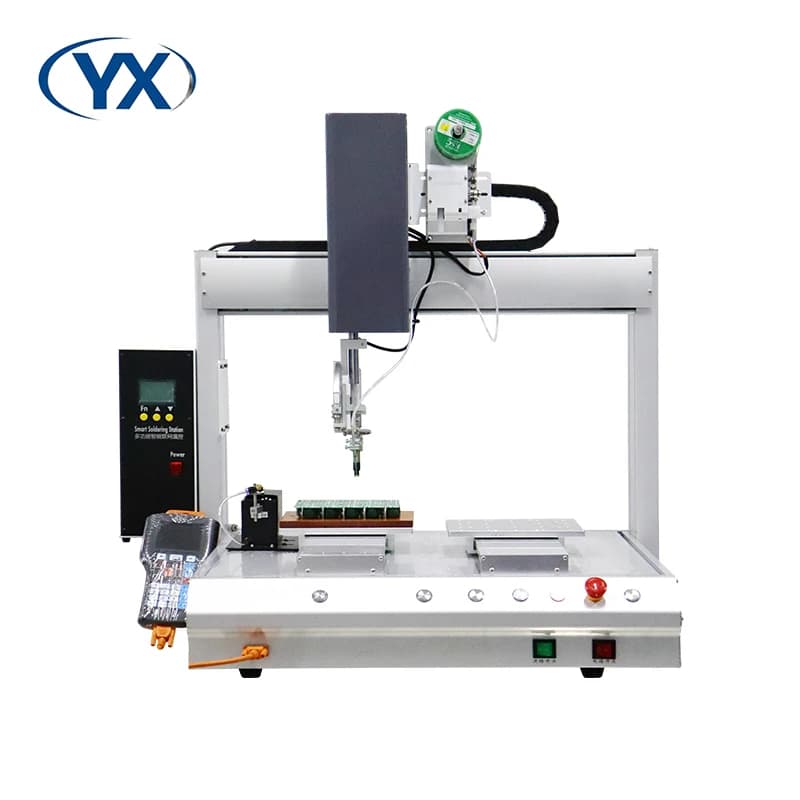 YX5331-T Pcb Saldatura Robot Automatico Stagno Macchina di Alimentazione Robot Saldatura per Circuito Saldatore Saldatore Saldatrice