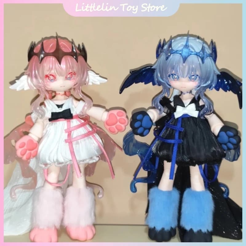 Genuine Dedicated To Luna For Moon Series Bjd Blind Box Cute Action Figures Mjd Joint Doll Trendy Toys Ornament Mystery Box Gift