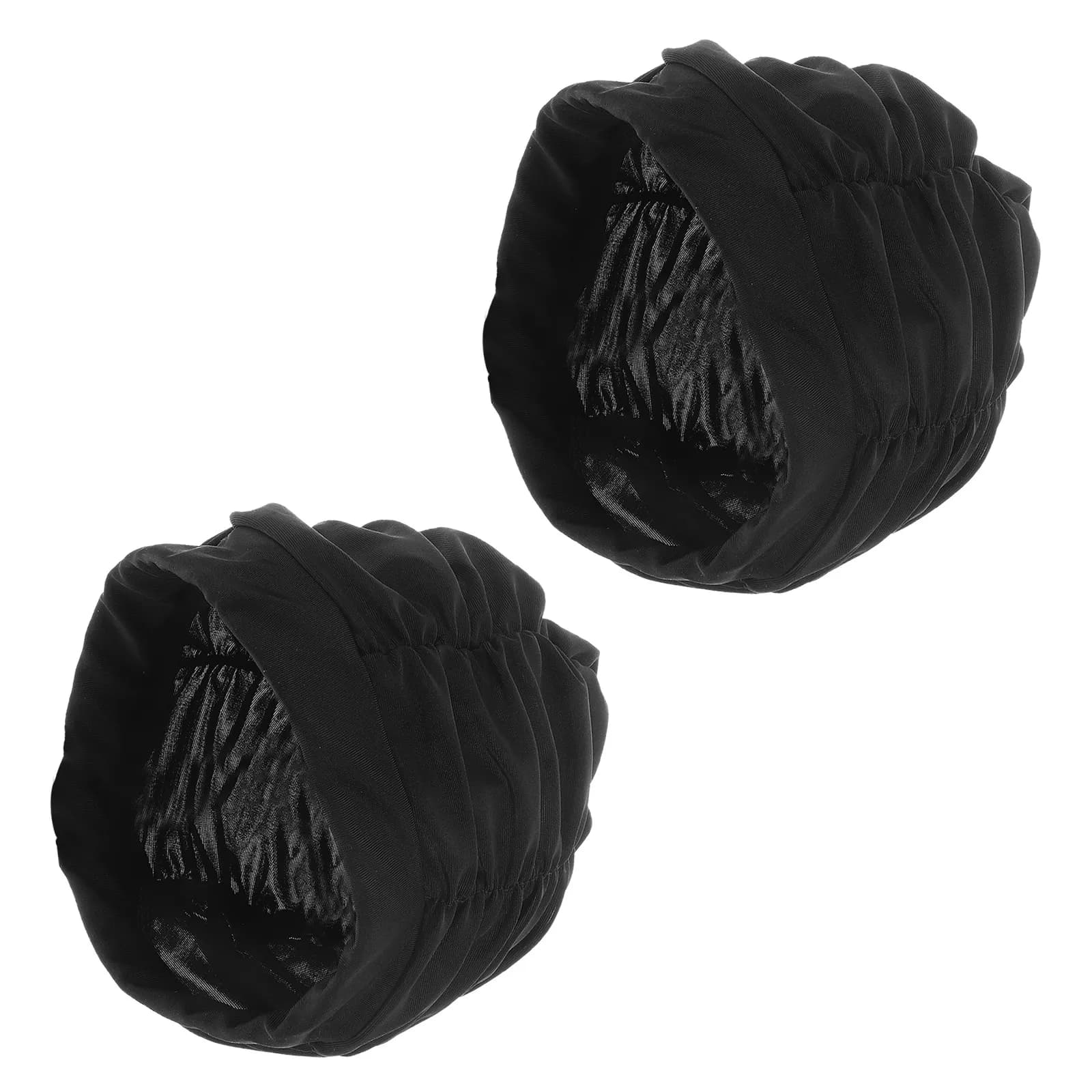 2 Cuffie da Nuoto Grandi per Trecce, Cuffie Impermeabili da Donna per Capelli Lunghi, Protezione Capelli in Piscina