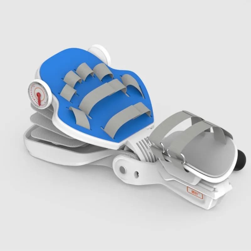 Correttore di postura della mano Fisioterapia Riabilitazione Allenamento Polso dinamico Dito Ortesi per Apoplexia Emiplegia Tendine Riparazione