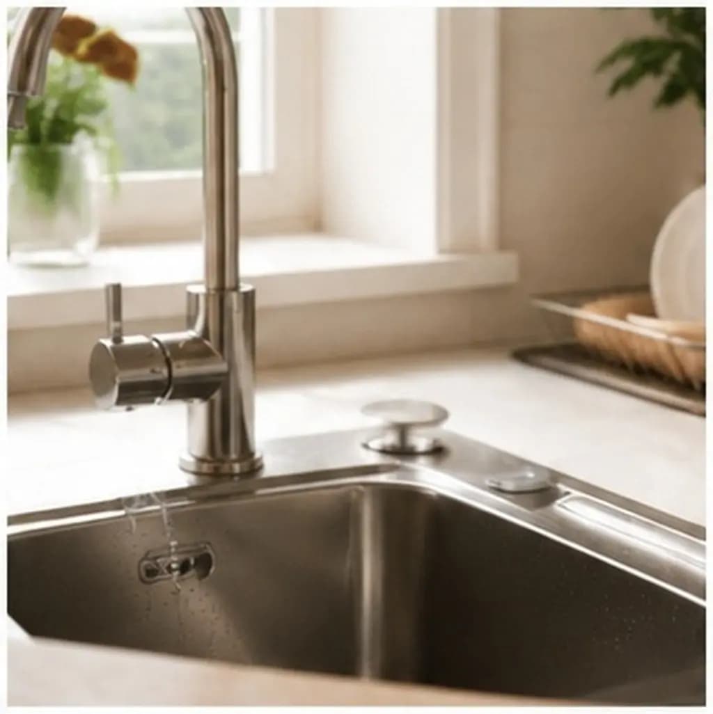 2Pcs Stainless Steel Kitchen Sink Hole Cover for 12-49Mm Faucet Hole Leakproof Cover Soap Dispenser Sink Accessories