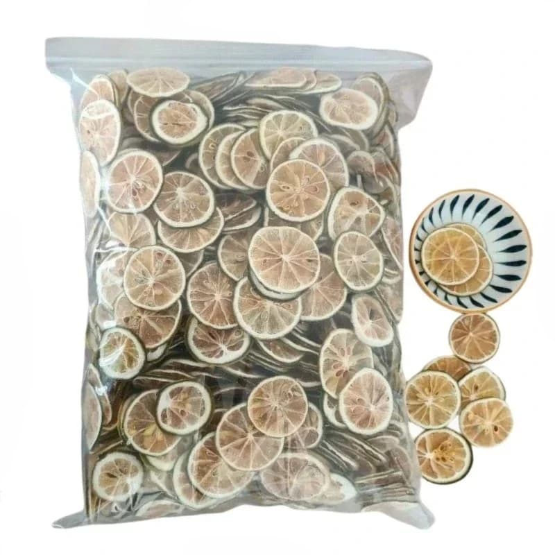 Top sfuso, veri fette di limone verde naturale, frutta secca, per artigianato, candele, sapone, produzione di materiali artistici e artigianali