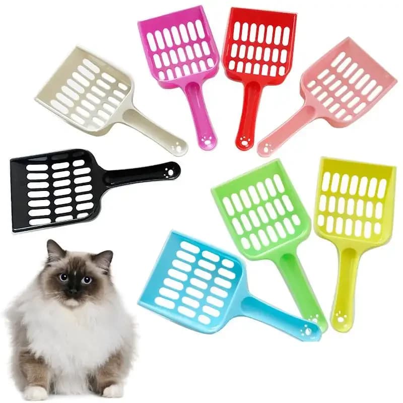 Lettiera per gatti Paletta per pooper Lettiera per animali domestici Pala per sabbia Merda per animali domestici Artefatto Pala per cani Strumento per la pulizia degli animali domestici Scatola per lettiera per gatti grande