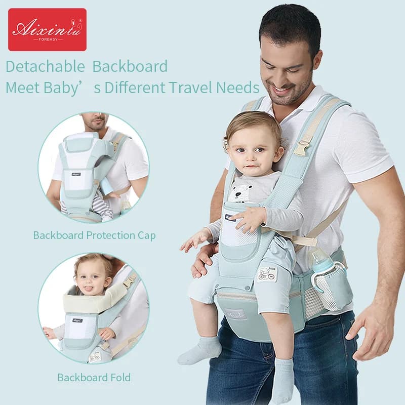 Nuovi marsupi Zaini a tracolla per neonati Neonato Bebe Carrier Wrap Bambino Hipseat Borse a marsupio per tracolla da viaggio