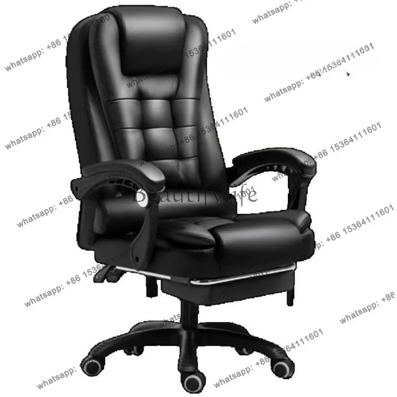 Sedia da ufficio rotante relax bracciolo impermeabile comoda sedia da ufficio per massaggi gaming ergonomica moderna Silla De Oficina accessori