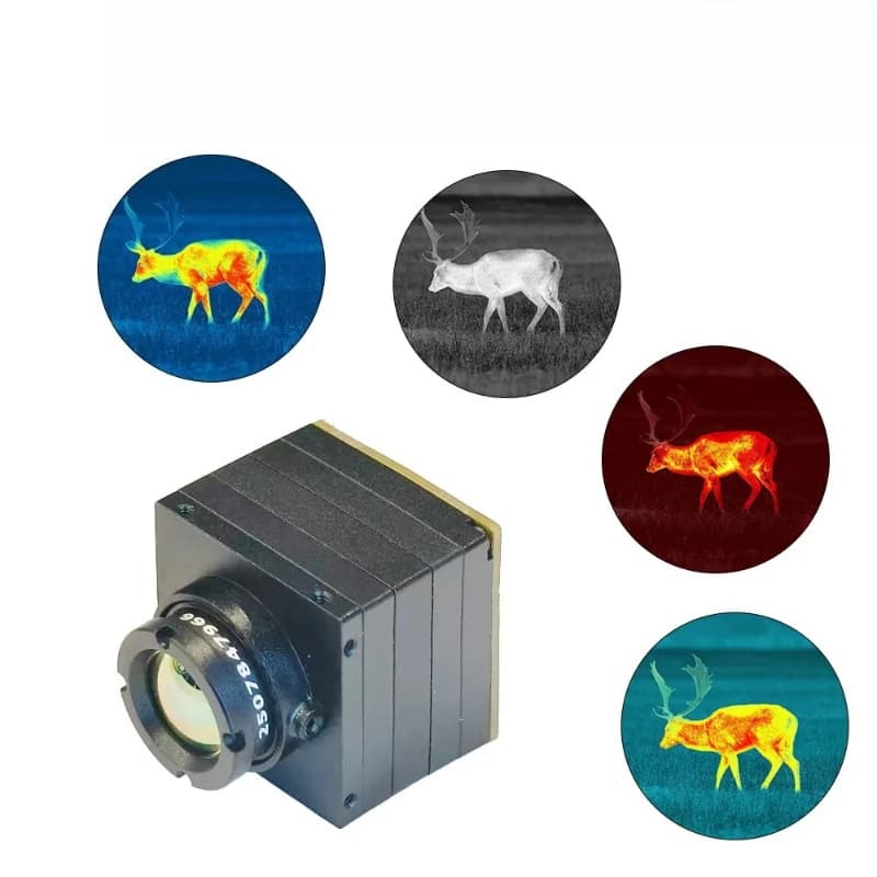 High sensitivity long distance drone accessories thermal core system thermal imaging camera
