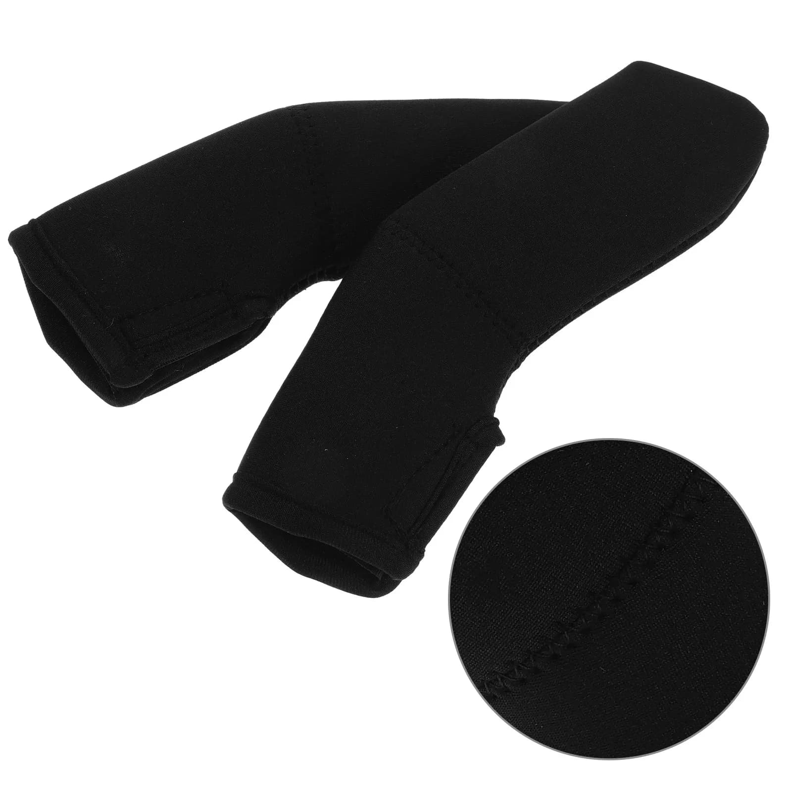 1 paio di coperture per maniglie passeggino in morbido neoprene testurizzato, impugnatura antiscivolo per passeggino ombrello, carrozzina, carrozzina per bambini, maniglia di ricambio