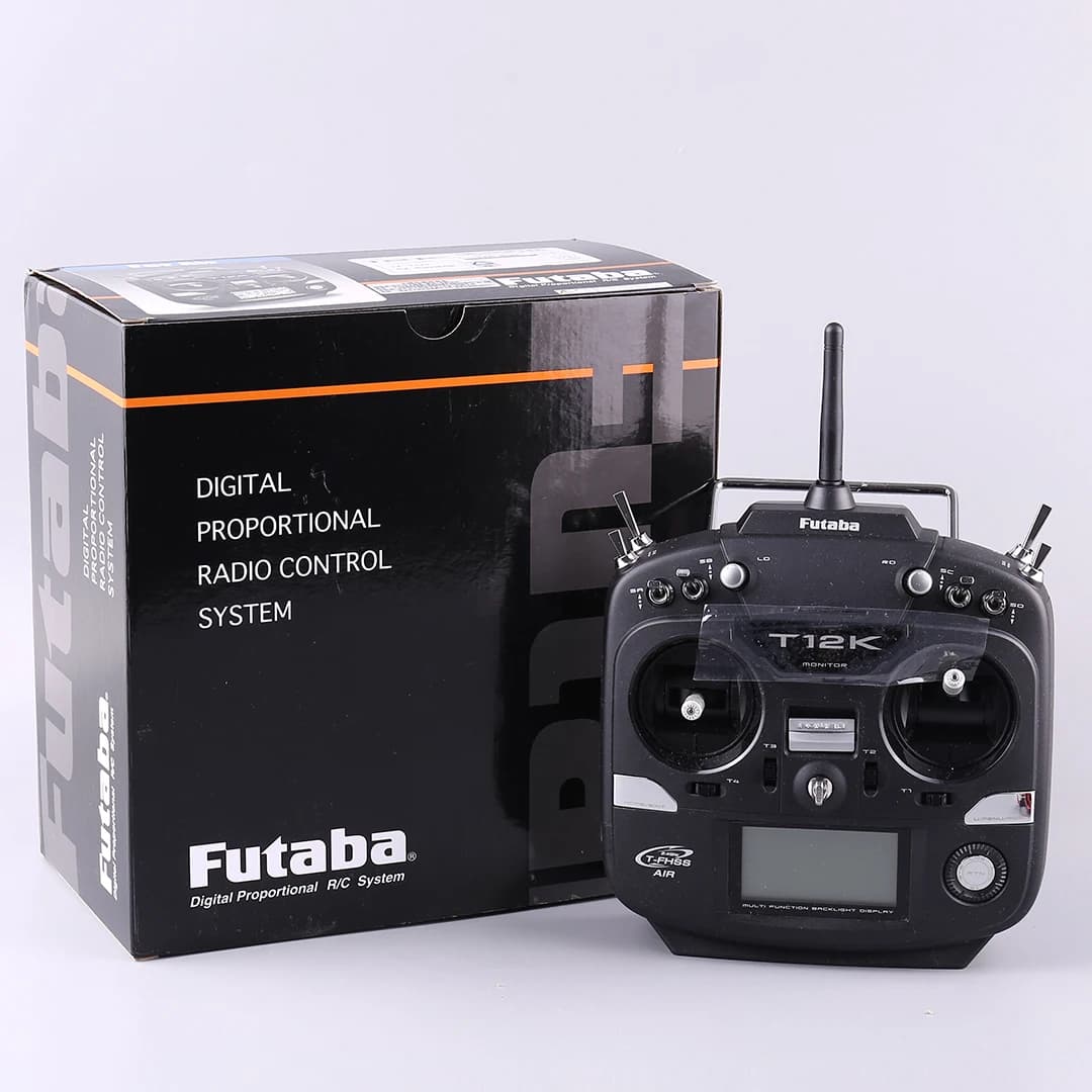 Telecomando Futaba T12K 2.4G a 12 canali con ricevitore R3008SB per elicottero Rc/drone ad ala fissa/accessori modello Rc