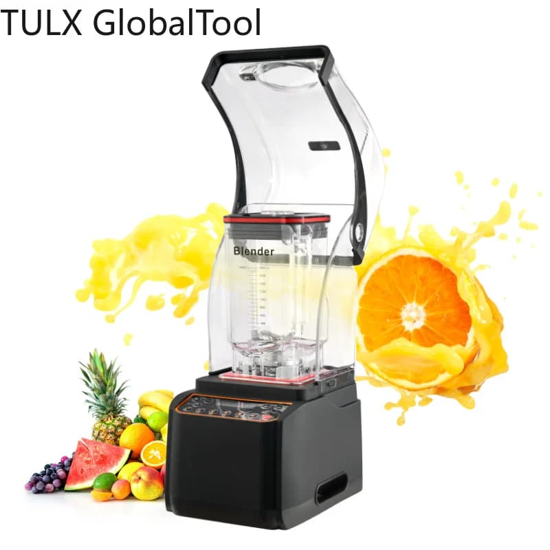 TULX Frullatore Digitale Professionale ad Alta Potenza 2200W per Ghiaccio