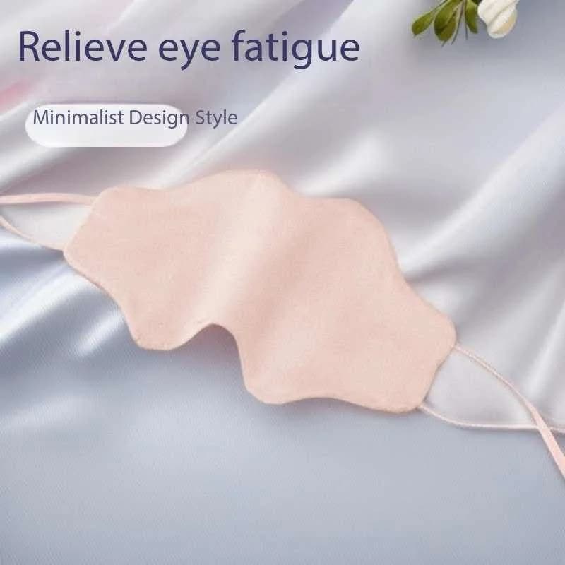 Silk light and thin eye mask, blackout and eye protection, non pressure eye mask for men and women during lunch break